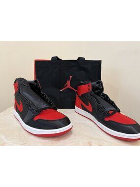 Nike Air Jordan 1 Retro High OG 'Satin Bred' Women’s Size 8 FD4810 061
